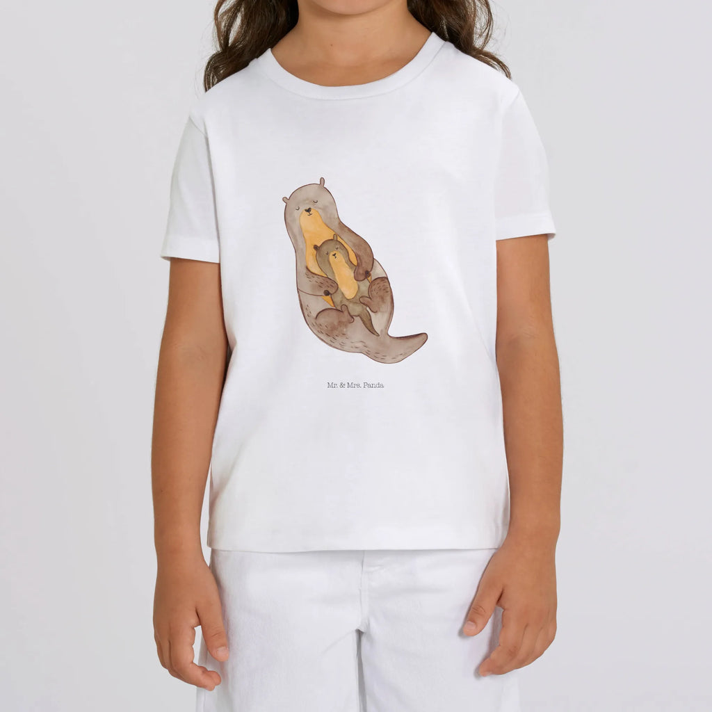 Organiczna koszulka dziecięca wydra dziecko Kinder T-Shirt Mädchen, Kinder T-Shirt Jungen, Kinder T-Shirt, Otter, Seeotter, Fischotter, Otter Seeotter See Otter