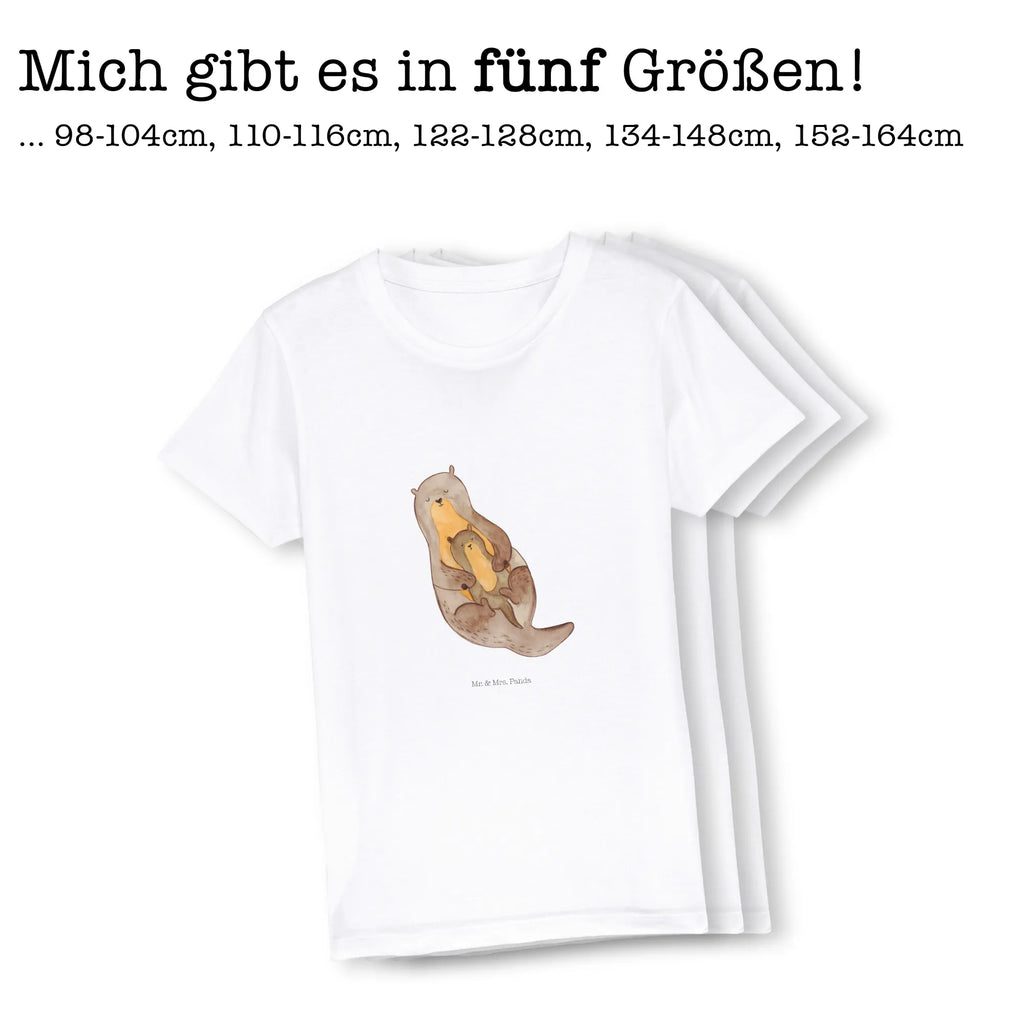 Organiczna koszulka dziecięca wydra dziecko Kinder T-Shirt Mädchen, Kinder T-Shirt Jungen, Kinder T-Shirt, Otter, Seeotter, Fischotter, Otter Seeotter See Otter