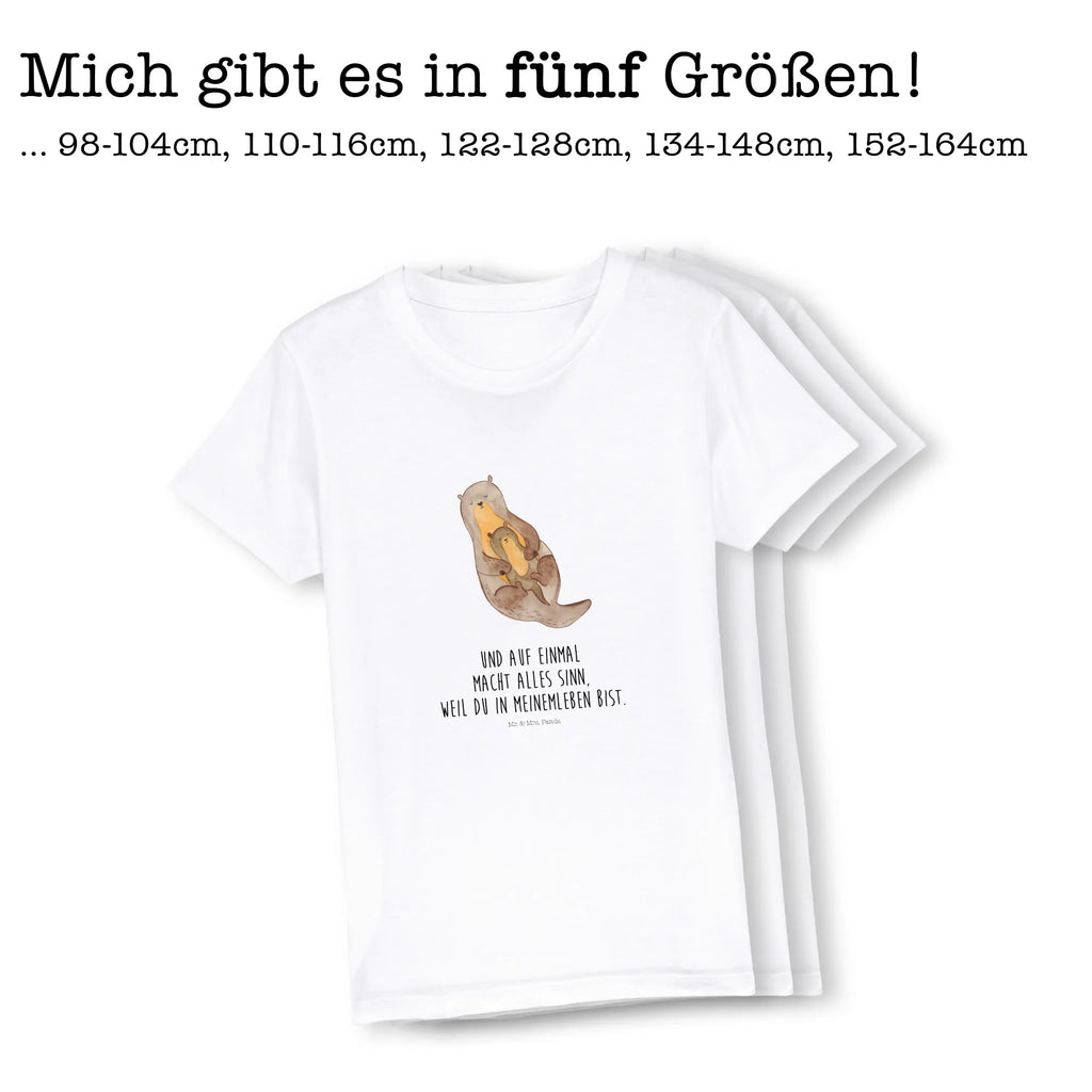 Organiczna koszulka dziecięca wydra dziecko Kinder T-Shirt Mädchen, Kinder T-Shirt Jungen, Kinder T-Shirt, Otter, Seeotter, Fischotter, Otter Seeotter See Otter