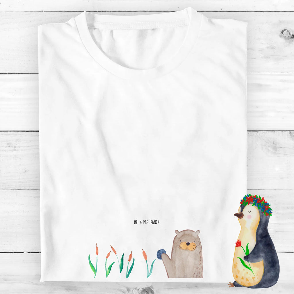Organiczna koszulka dziecięca wydra kamień Kinder T-Shirt Jungen, Kinder T-Shirt Mädchen, Kinder T-Shirt, Otter, Seeotter, Fischotter, Otter Seeotter See Otter