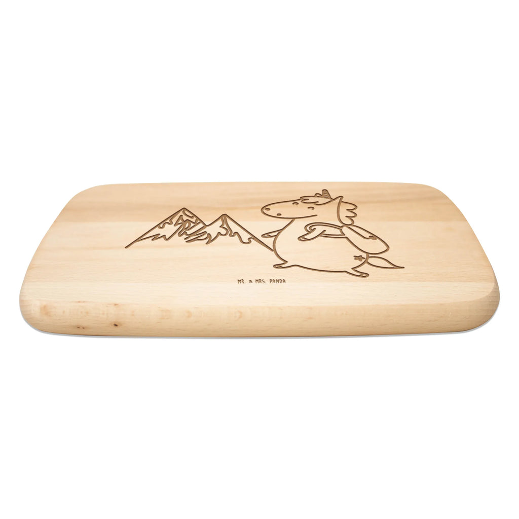 Frühstücksbrett Einhorn Bergsteiger Schneidebrett, Frühstücksbrettchen, Frühstücksbrett, Schneidebrett Holz, Küchenbrett, Holzbrett, Einhorn, Einhörner, Einhorn Deko, Unicorn, Weltreise, Abenteurer, Urlaub, Reisen, Entdecker, Berge, Weltenbummler, Abenteuer, Bergsteiger