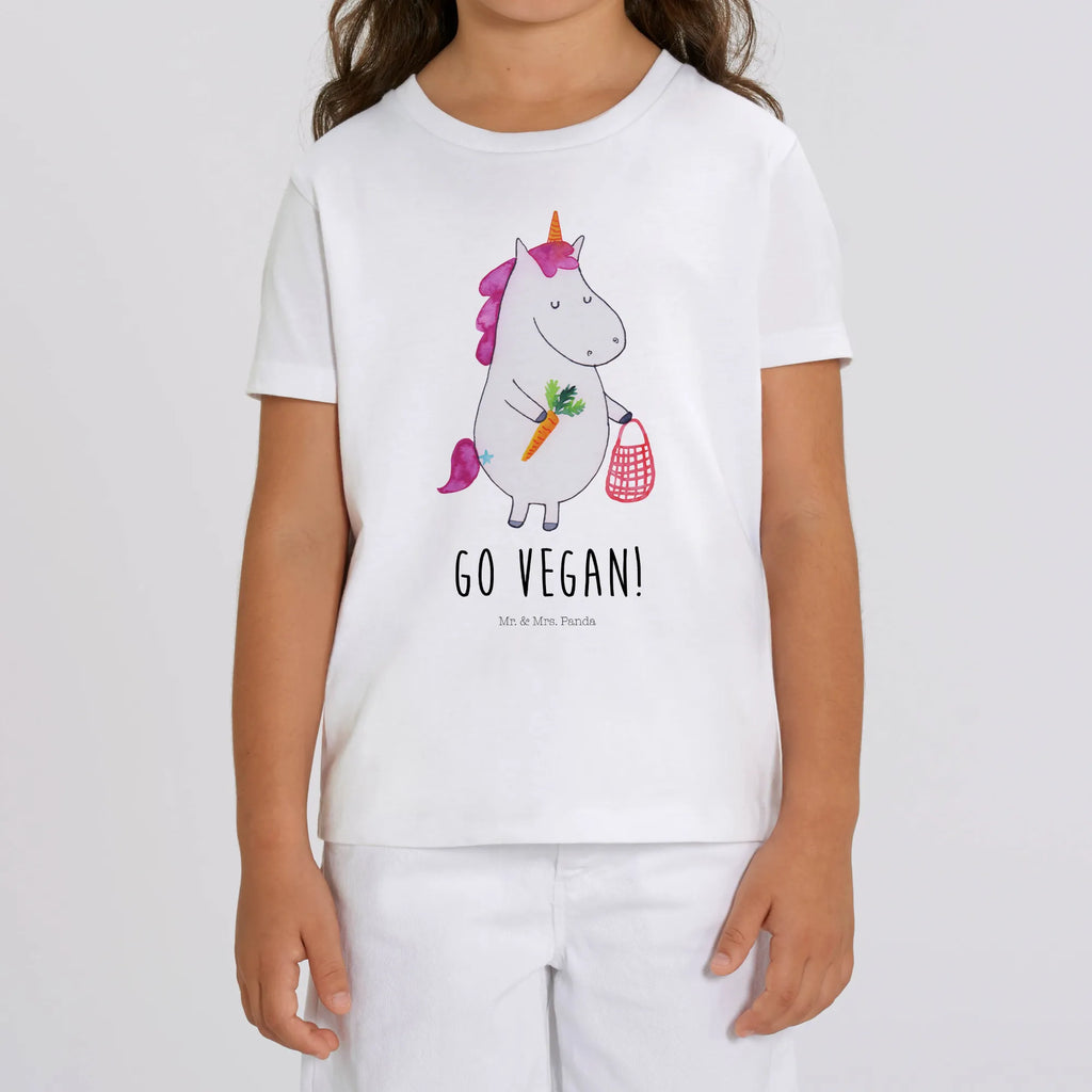 Organiczna koszulka dziecięca Jednorożec Wegański Kinder T-Shirt, Kinder T-Shirt Mädchen, Kinder T-Shirt Jungen, Unicorn, Einhörner, Einhorn Deko, Einhorn, Gesund Leben, Gesund essen, Veganer, Rohkost, Vegetariar, Vegan, Veganismus