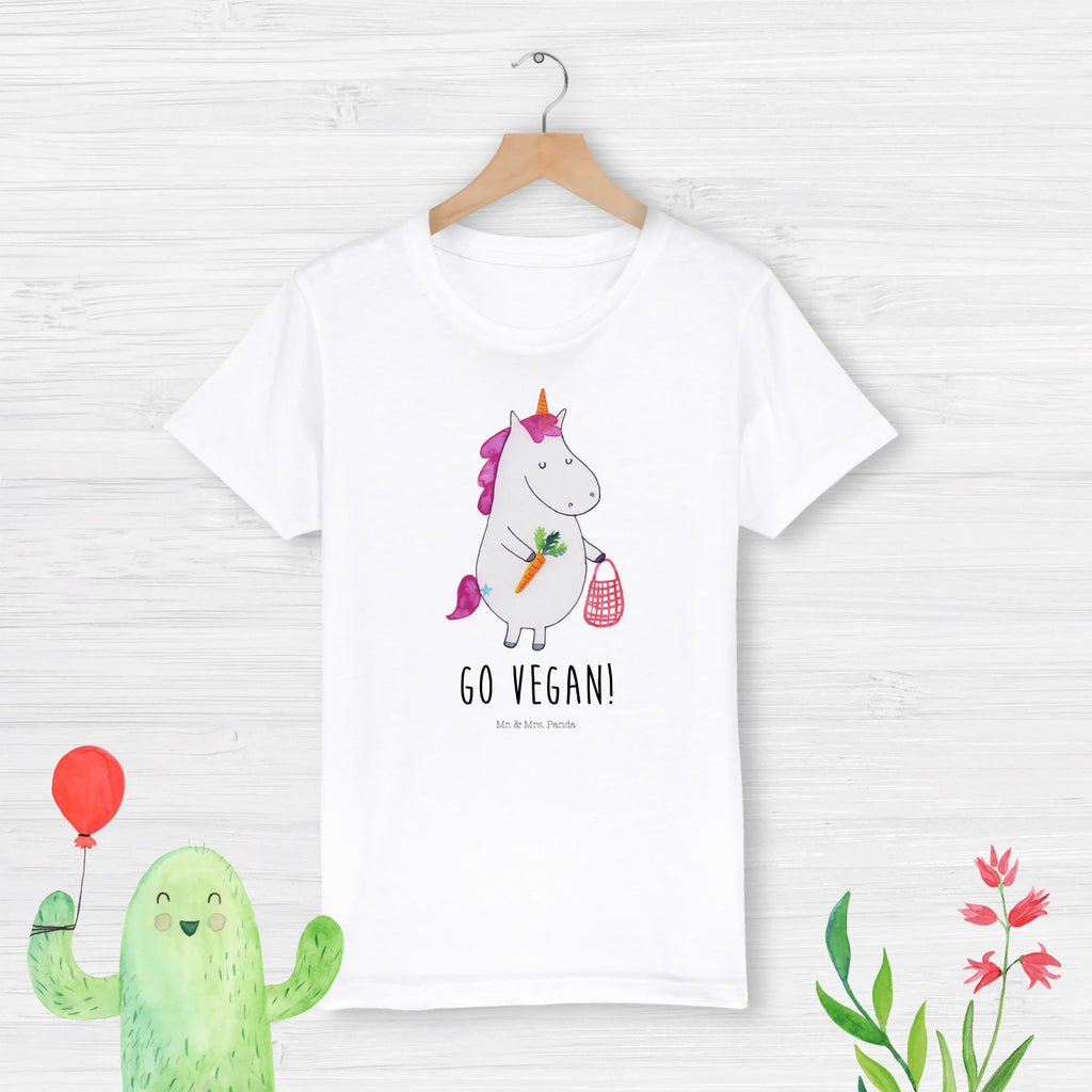 Organiczna koszulka dziecięca Jednorożec Wegański Kinder T-Shirt, Kinder T-Shirt Mädchen, Kinder T-Shirt Jungen, Unicorn, Einhörner, Einhorn Deko, Einhorn, Gesund Leben, Gesund essen, Veganer, Rohkost, Vegetariar, Vegan, Veganismus