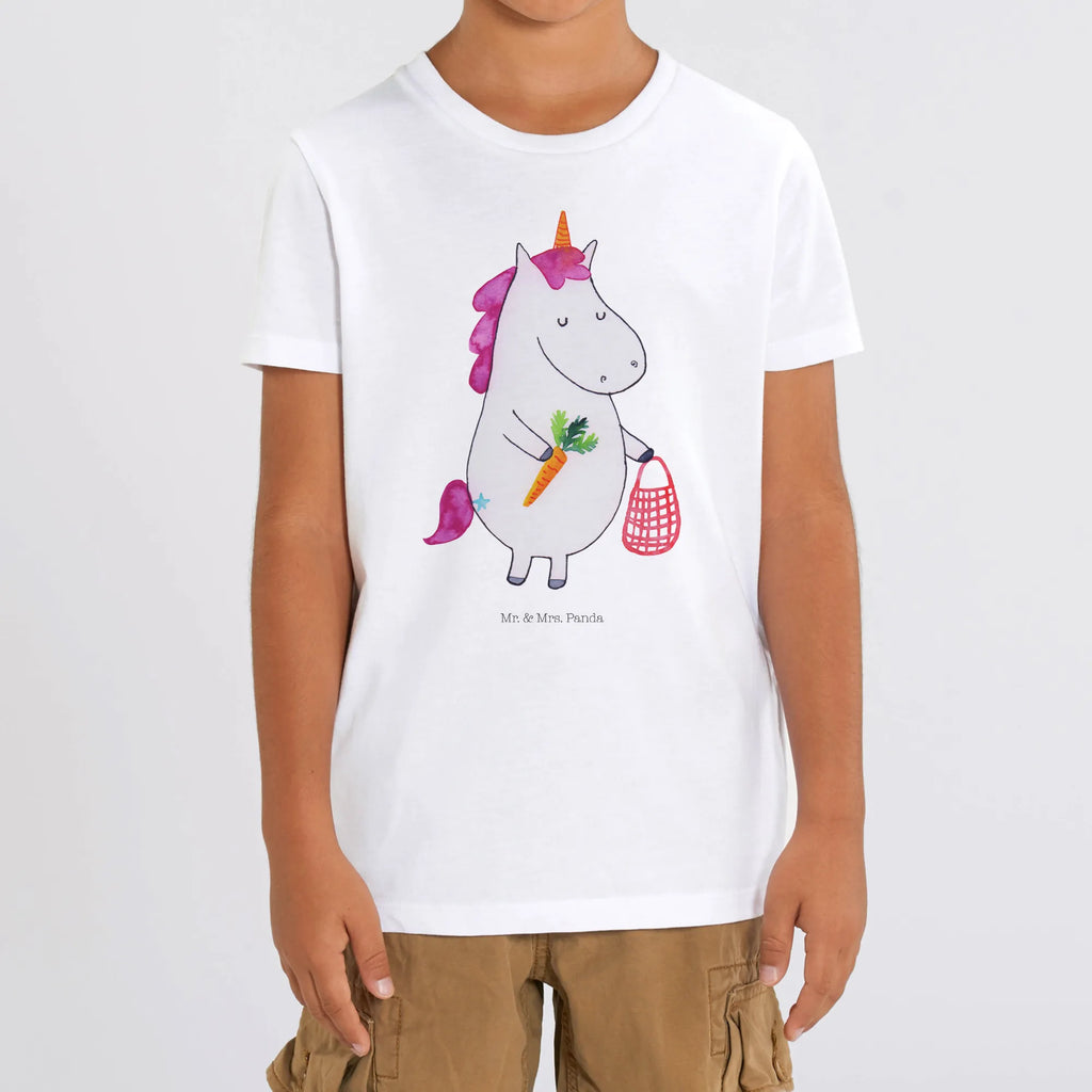 Organiczna koszulka dziecięca Jednorożec Wegański Kinder T-Shirt, Kinder T-Shirt Mädchen, Kinder T-Shirt Jungen, Unicorn, Einhörner, Einhorn Deko, Einhorn, Gesund Leben, Gesund essen, Veganer, Rohkost, Vegetariar, Vegan, Veganismus