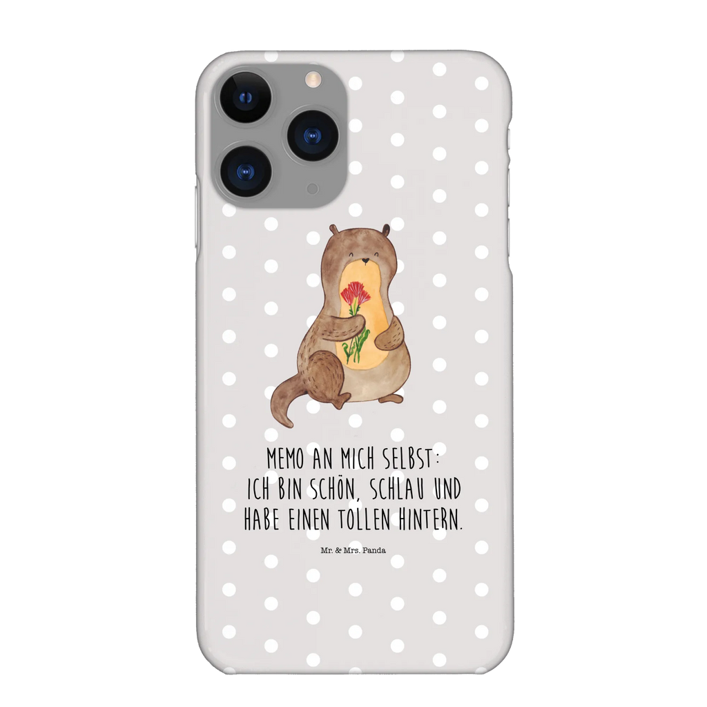 Phone case otter Bunch of flowers Iphone X, Handy Case, Handycover, Iphone 10, Handyhülle, Cover, Hülle, Handy, Otter, Seeotter, Fischotter, Otter Seeotter See Otter