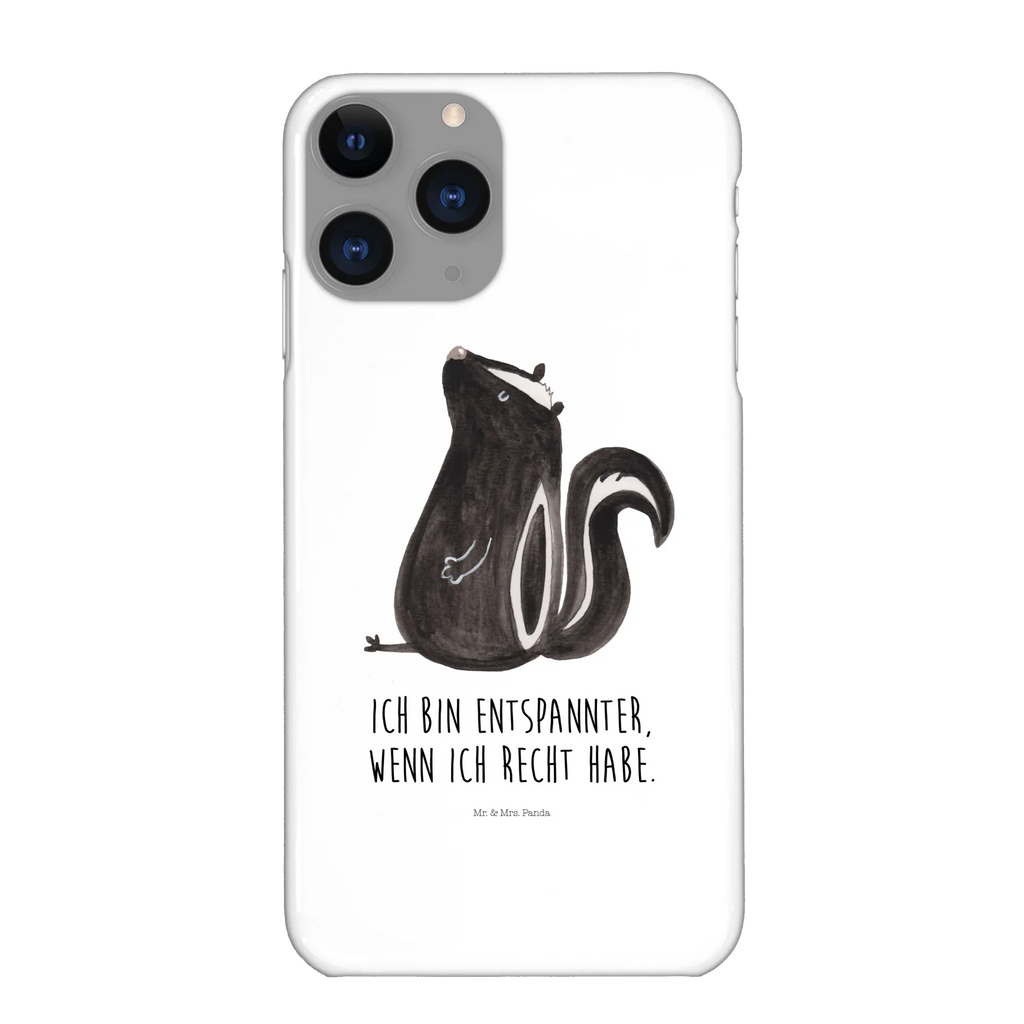 Phone case skunk Sit Handycover, Handyhülle, Iphone 10, Handy, Hülle, Cover, Handy Case, Iphone X, Skunk, Stinktier, Wildtier, Spruch, Raubtier, Büro, Stinki, Stinker, Recht, Besserwisser