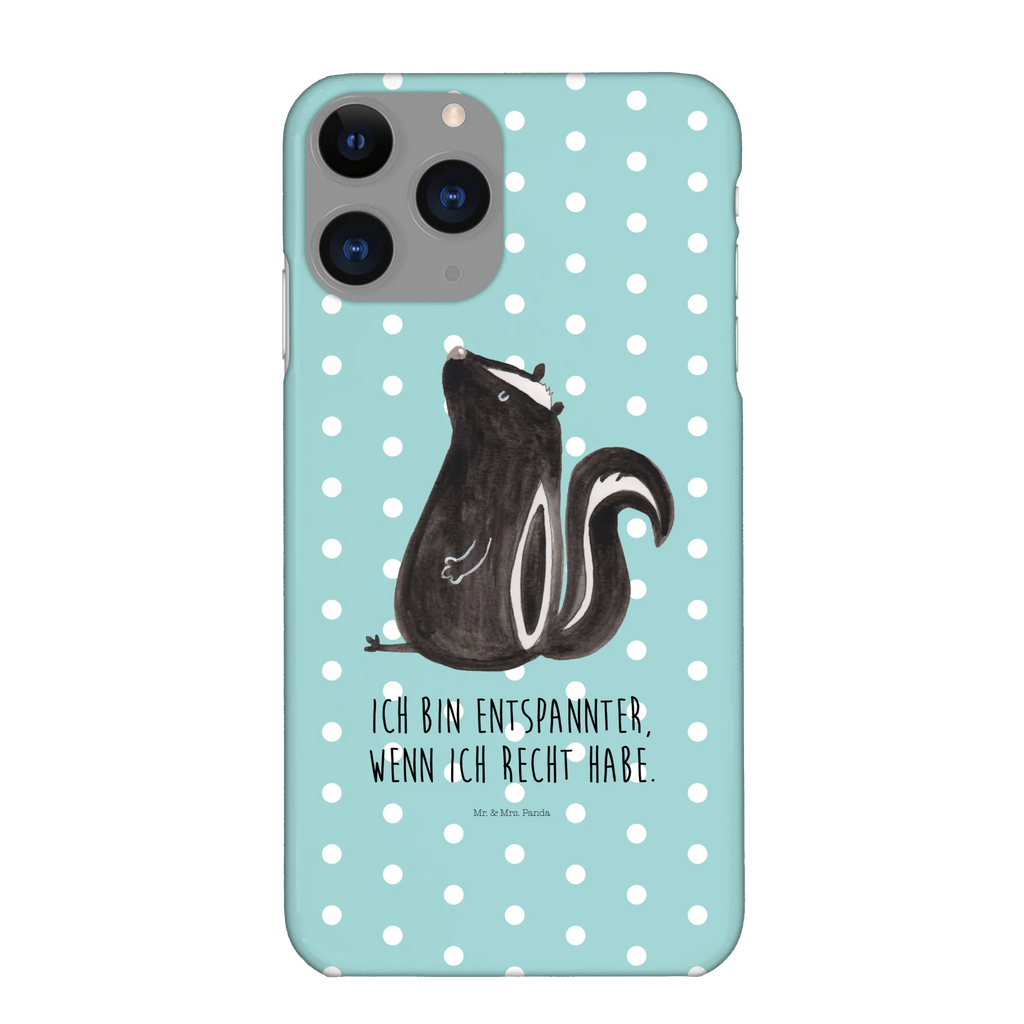 Phone case skunk Sit Handycover, Handyhülle, Iphone 10, Handy, Hülle, Cover, Handy Case, Iphone X, Skunk, Stinktier, Wildtier, Spruch, Raubtier, Büro, Stinki, Stinker, Recht, Besserwisser