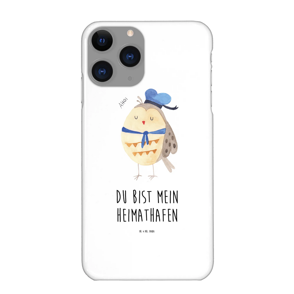 Phone case Owl sailor Iphone 10, mobile phone case, case, mobile cover, Iphone X, cover, mobile phone, owl, forest animal, bird, nocturnal, gift ideas, birthday present, illustrated, funny, romantic gift, owl decor, Pun funny, Owl decoration, Home port, Mariner, Owl saying, Marriage, Owl, Girlfriend, Wedding anniversary gift, Sailor