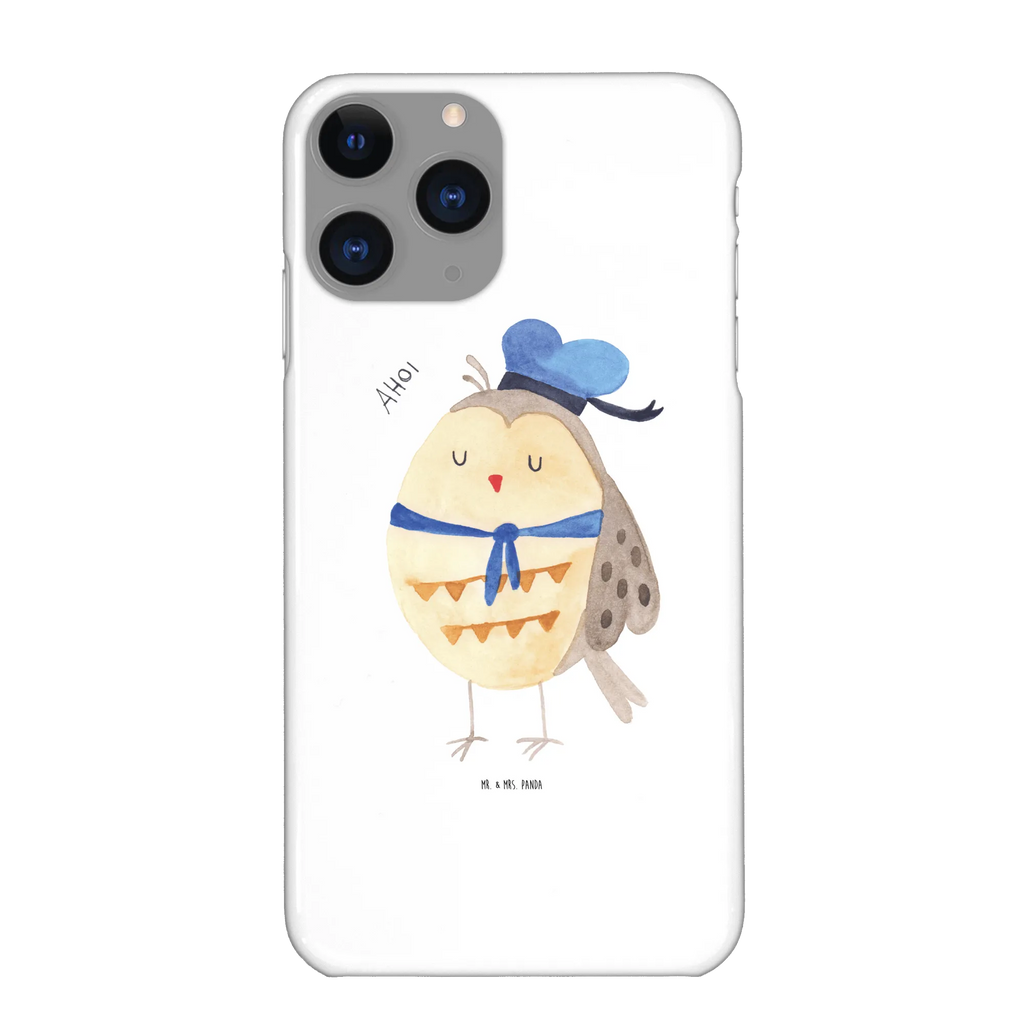 Phone case Owl sailor Iphone 10, mobile phone case, case, mobile cover, Iphone X, cover, mobile phone, owl, forest animal, bird, nocturnal, gift ideas, birthday present, illustrated, funny, romantic gift, owl decor, Pun funny, Owl decoration, Home port, Mariner, Owl saying, Marriage, Owl, Girlfriend, Wedding anniversary gift, Sailor