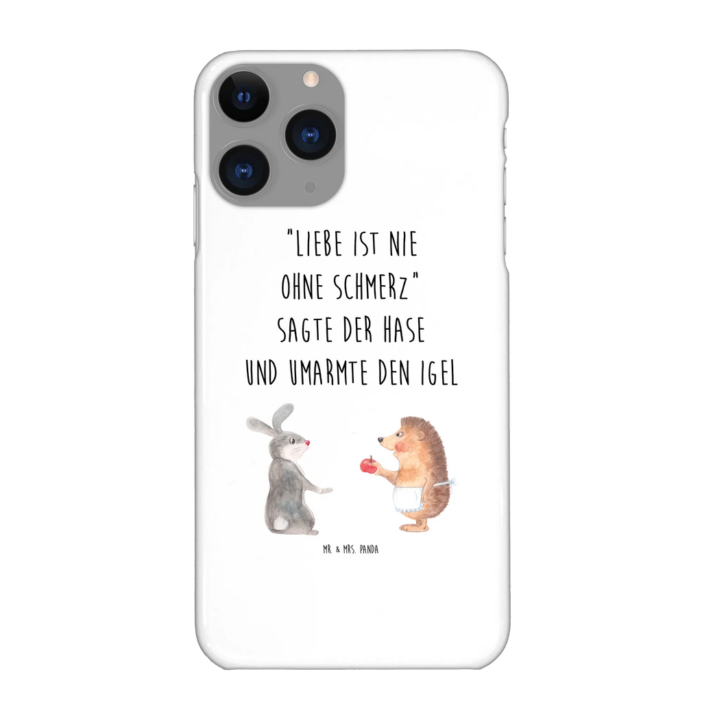 Handyhülle Hase Igel Iphone X, Iphone 10, Hülle, Cover, Handyhülle, Handycover, Handy, Handy Case, Lustige Sprüche, Tiermotive, Tiere, Gute Laune, Liebeskummer Geschenk, Liebe Spruch, Igel und Hase, Trösten, Trennungsschmerz, Herzschmerz, Spruch Romantisch, Hase, Igel