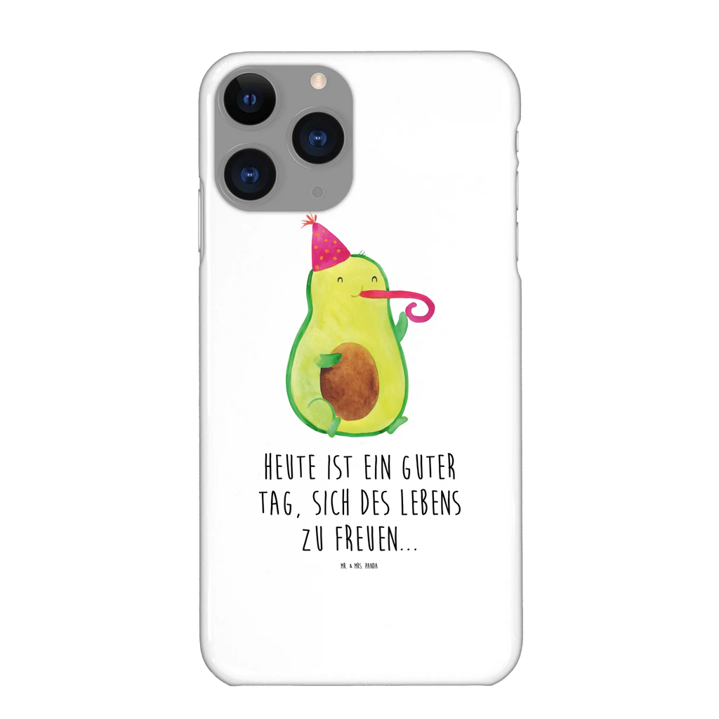 Handyhülle Avocado Feier Handy, Hülle, Handy Case, Cover, Iphone X, Handycover, Handyhülle, Iphone 10, Veggie, Avocado, Gesund, Vegan, Geburtstag, Feier, Tröte, Gute Laune, Party, Fete, Feierlichkeit