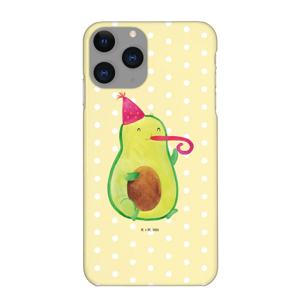 Handyhülle Avocado Feier Handy, Hülle, Handy Case, Cover, Iphone X, Handycover, Handyhülle, Iphone 10, Veggie, Avocado, Gesund, Vegan, Geburtstag, Feier, Tröte, Gute Laune, Party, Fete, Feierlichkeit
