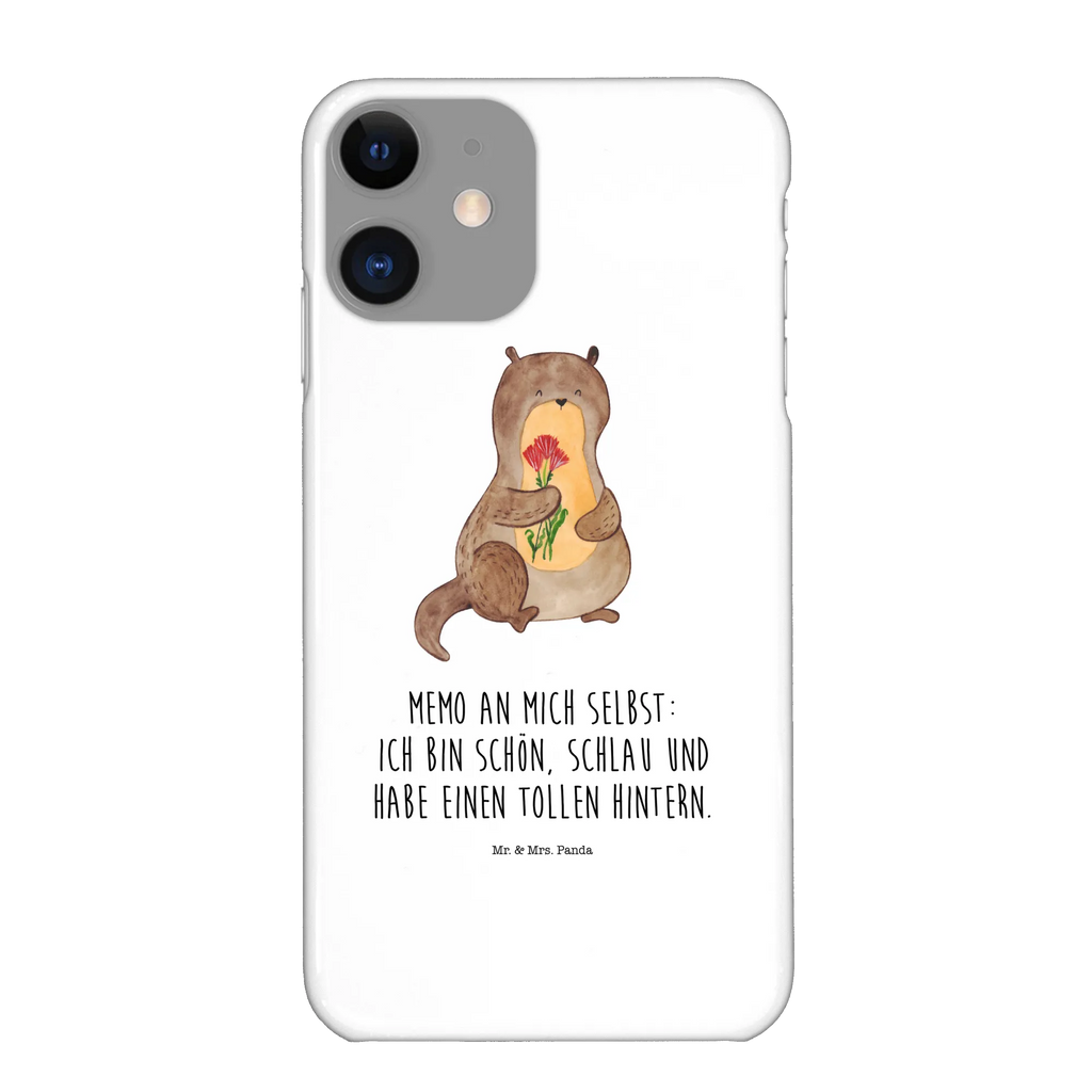 Phone case otter Bunch of flowers Iphone X, Handy Case, Handycover, Iphone 10, Handyhülle, Cover, Hülle, Handy, Otter, Seeotter, Fischotter, Otter Seeotter See Otter