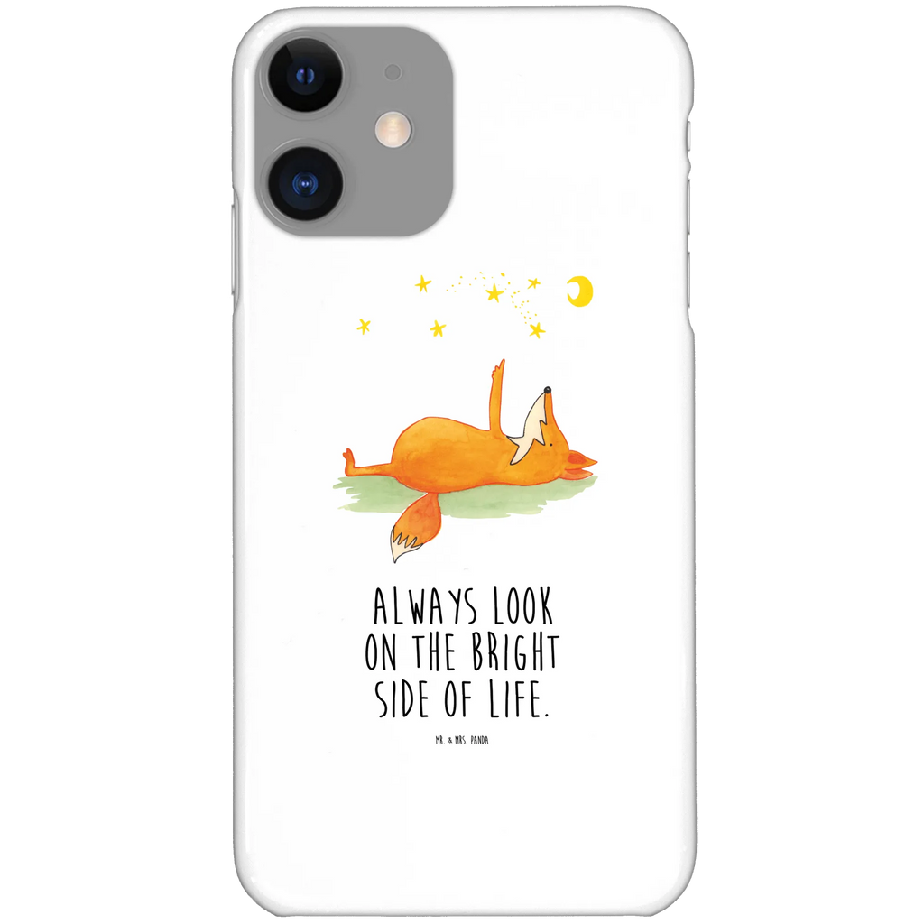 Etui na iPhone 11 lis Gwiazdy Iphone 10, Handyhülle, Handy, Hülle, Handycover, Cover, Handy Case, Iphone X, Fuchs, Always Look On The Bright Side Of Life, Spruch Positiv, Füchse, Tröstende Worte, Romantik, Spruch schön