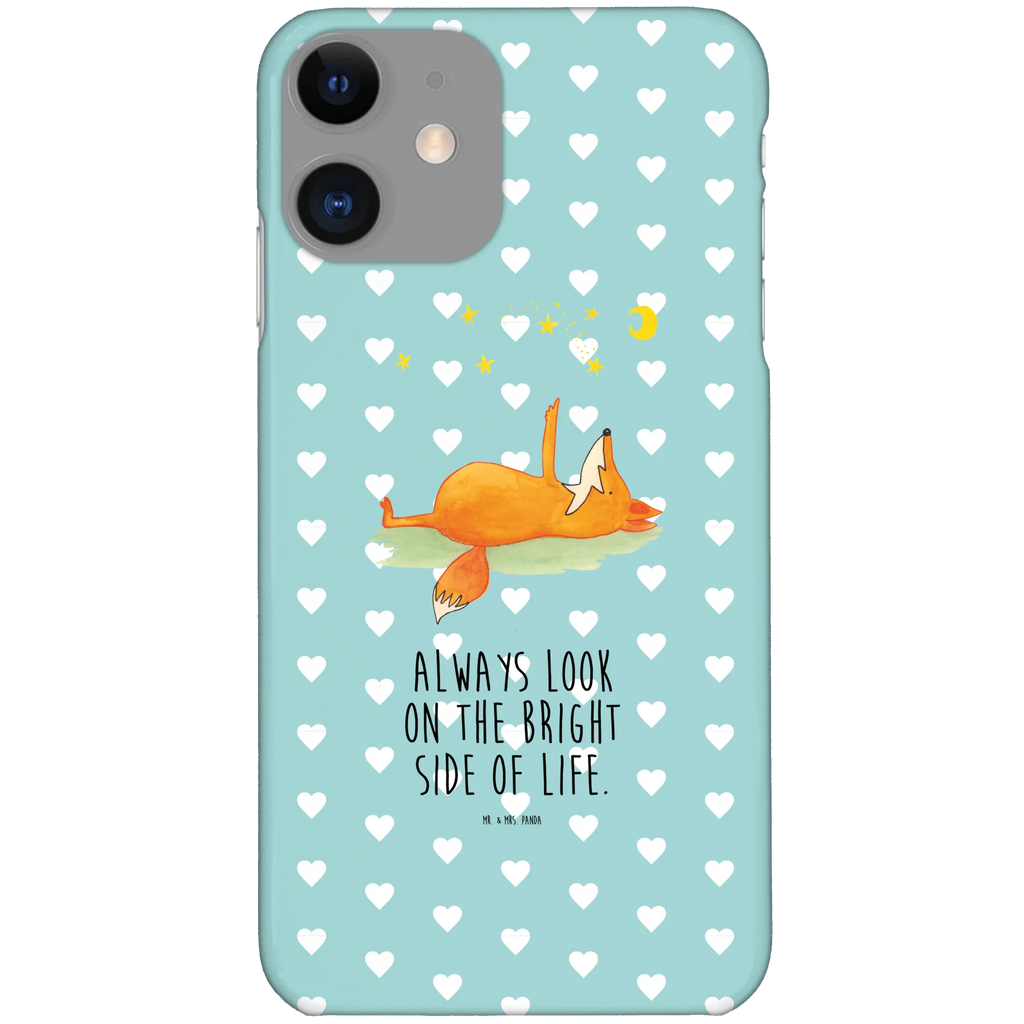Etui na iPhone 11 lis Gwiazdy Iphone 10, Handyhülle, Handy, Hülle, Handycover, Cover, Handy Case, Iphone X, Fuchs, Always Look On The Bright Side Of Life, Spruch Positiv, Füchse, Tröstende Worte, Romantik, Spruch schön