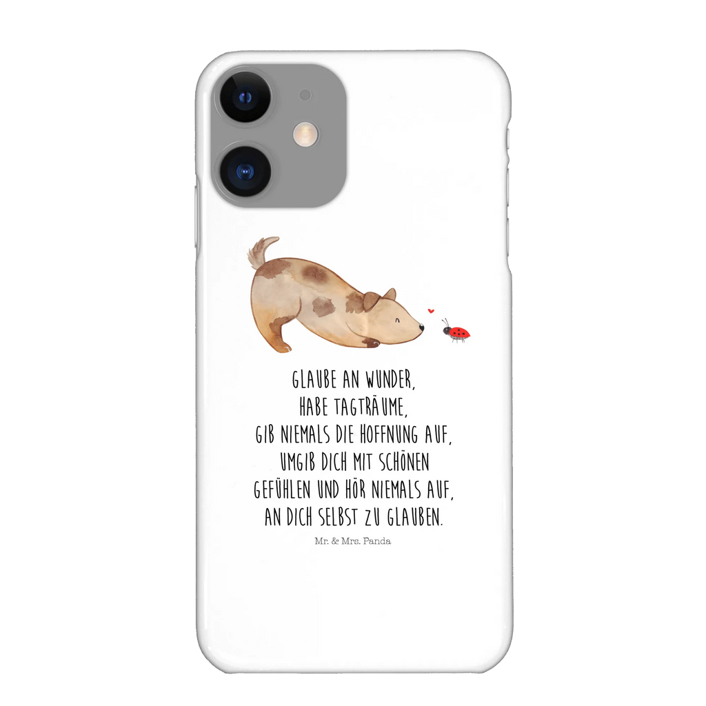 Handyhülle Hund Marienkäfer Cover, Handycover, Hülle, Iphone X, Handy Case, Handy, Handyhülle, Iphone 10, Hund, Tierliebhaber, Haustier, Hundemotiv, Hundebesitzer, Hunderasse, Sprüche, Hunde, Mischling, Mischlinghund, Marienkäfer, Hundespruch