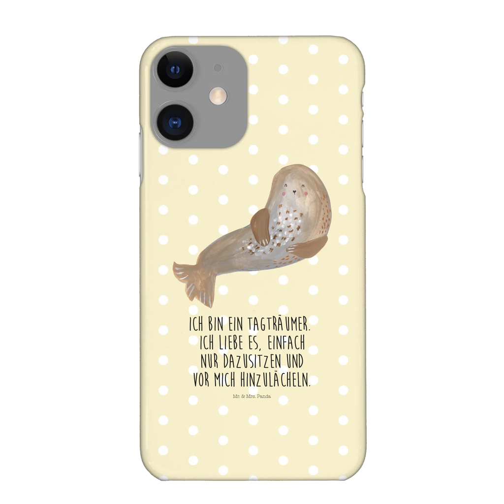 Phone case seal Laugh mobile cover, Iphone 10, Iphone X, case, mobile phone, cover, mobile phone case, small animals, cute, funny, cute animal motives, hand drawn, small world, funny sayings, good mood, happy, gifts, gift ideas, special gifts, animal lover, card, Seals, Baltic Sea, North Sea, Sea animal, Beach, Seal