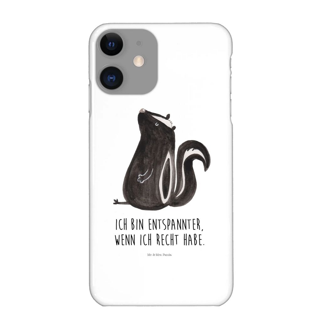 Phone case skunk Sit Handycover, Handyhülle, Iphone 10, Handy, Hülle, Cover, Handy Case, Iphone X, Skunk, Stinktier, Wildtier, Spruch, Raubtier, Büro, Stinki, Stinker, Recht, Besserwisser