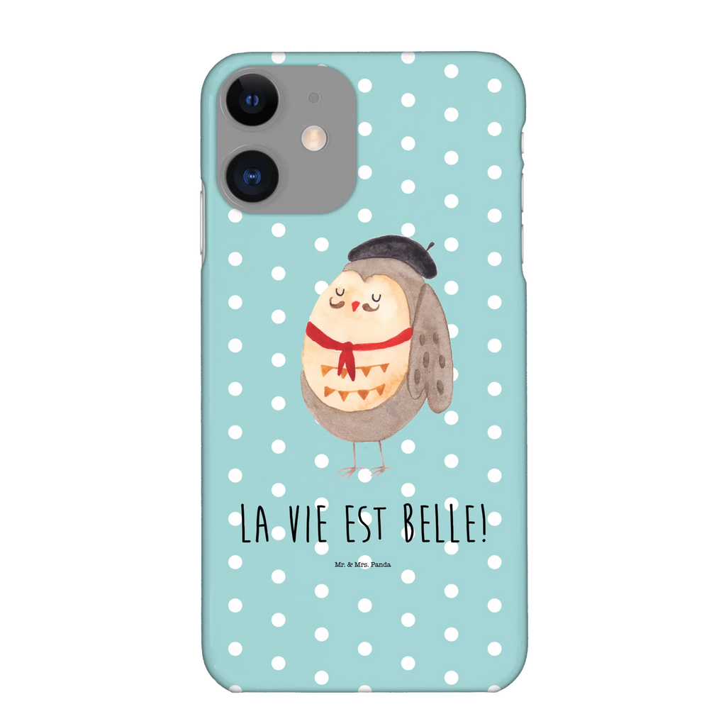 Etui na iPhone 10 sowa Francja Handyhülle, Handy Case, Iphone 10, Hülle, Iphone X, Handycover, Handy, Cover, Eule, Frankreich, Eulen, La Vie Est Belle, Spruch Französisch, Hibou, Spruch schön, Eule Deko, Das Leben Ist schön, Owl