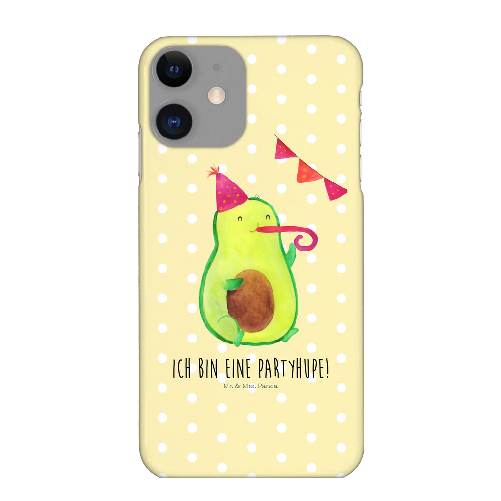 Handyhülle Avocado Feier Handy, Hülle, Handy Case, Cover, Iphone X, Handycover, Handyhülle, Iphone 10, Veggie, Avocado, Gesund, Vegan, Geburtstag, Feier, Tröte, Gute Laune, Party, Fete, Feierlichkeit