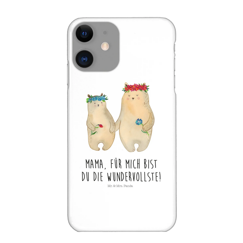 Handyhülle Bären mit Blumenkranz Iphone 10, Handyhülle, Hülle, Iphone X, Cover, Handy Case, Handycover, Handy, Vatertag, Bruder, Schwester, Opa, Familie, Muttertag, Mama, Oma, Papa, Kinder, Beste Mutter, Mami, Lieblingsmama, Tochter, Bär, Geschenk Mama. Muttertag, Weltbeste Mama, Family, Töchter, Bären, Lieblingsmensch, Kind, Mutti, Mutter, Vorbild
