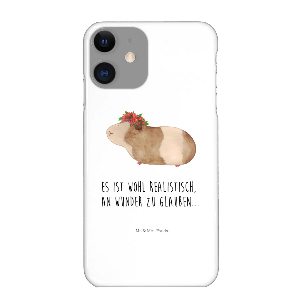 Phone case Guinea pig wisdom Iphone X, case, cover, mobile phone, mobile cover, mobile phone case, Iphone 10, small animals, cute, funny, cute animal motives, hand drawn, small world, funny sayings, good mood, happy, gifts, gift ideas, special gifts, animal lover, card, wonderland, motivation, wonder, guinea pig, reality, flower child, saying, Meeries, meerie, wisdom