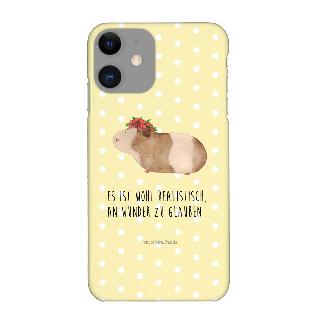 Phone case Guinea pig wisdom Iphone X, case, cover, mobile phone, mobile cover, mobile phone case, Iphone 10, small animals, cute, funny, cute animal motives, hand drawn, small world, funny sayings, good mood, happy, gifts, gift ideas, special gifts, animal lover, card, wonderland, motivation, wonder, guinea pig, reality, flower child, saying, Meeries, meerie, wisdom