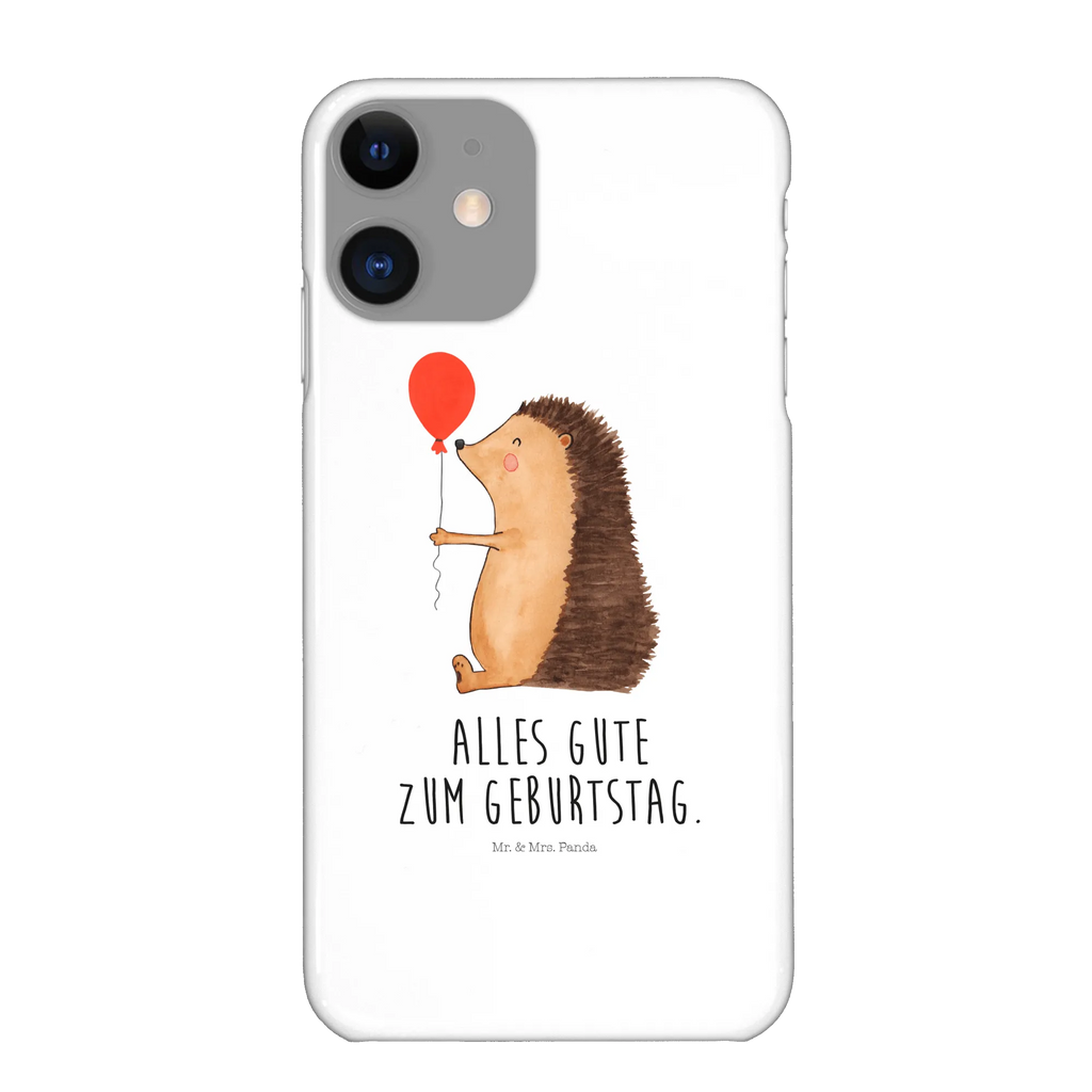 Etui na iPhone 10 jeż balon Handycover, Iphone X, Handy, Handyhülle, Hülle, Iphone 10, Cover, Handy Case, Lustige Sprüche, Tiermotive, Tiere, Gute Laune, Ballon, Igel, Herzlichen Glückwunsch, Geburtstagskind, Geburtstag, Happy Birthday, Glückwunsch