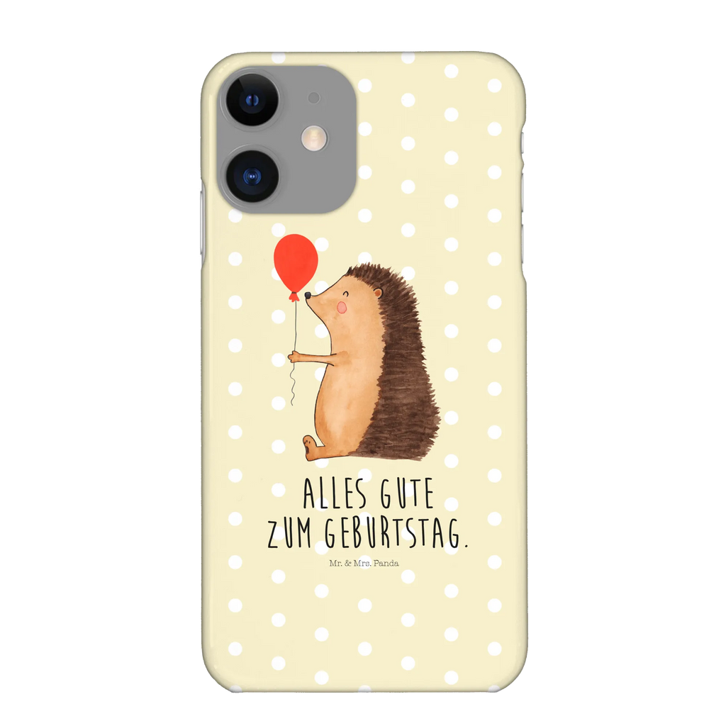 Etui na iPhone 10 jeż balon Handycover, Iphone X, Handy, Handyhülle, Hülle, Iphone 10, Cover, Handy Case, Lustige Sprüche, Tiermotive, Tiere, Gute Laune, Ballon, Igel, Herzlichen Glückwunsch, Geburtstagskind, Geburtstag, Happy Birthday, Glückwunsch