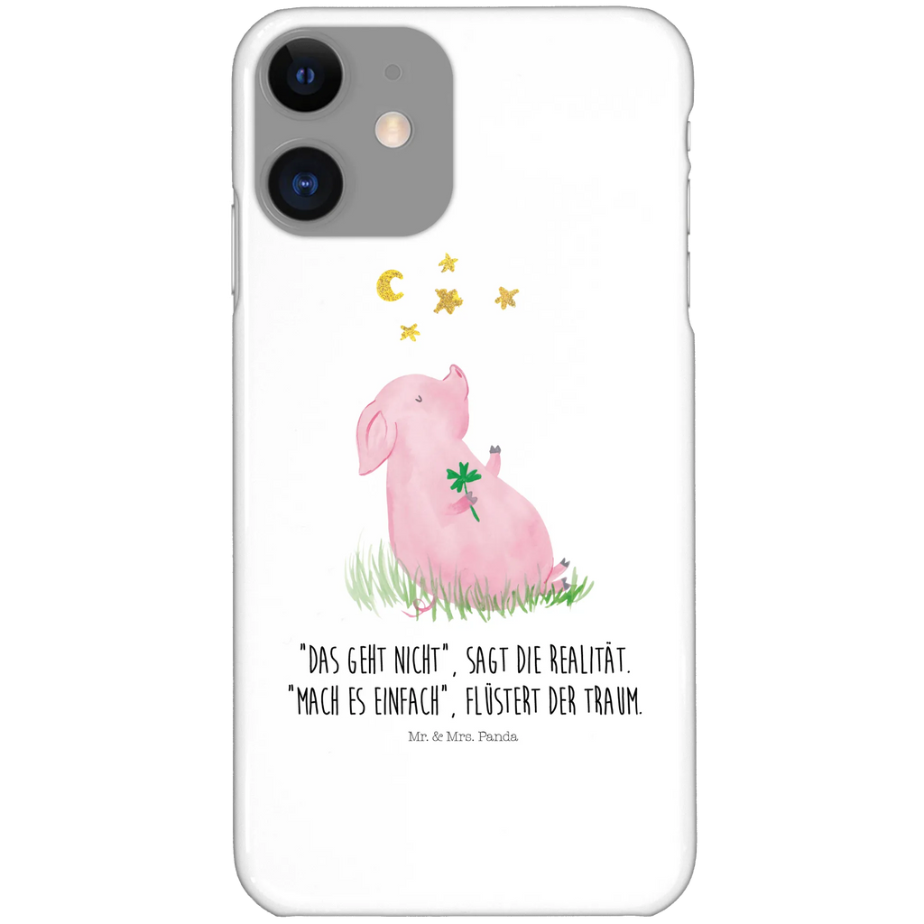 Phone case Pig Luck mobile phone case, case, cover, mobile cover, Iphone 10, mobile phone, Iphone X, small animals, cute, funny, cute animal motives, hand drawn, small world, funny sayings, good mood, happy, gifts, gift ideas, special gifts, animal lover, card, Lucky bastard. Luck, piglet, stars, goals, dreams, pig, lucky charm, asterisks, motivation