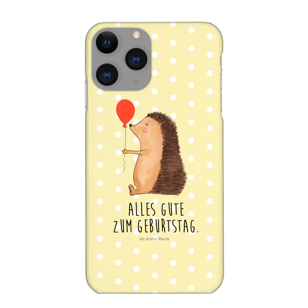 Etui na iPhone 10 jeż balon Handycover, Iphone X, Handy, Handyhülle, Hülle, Iphone 10, Cover, Handy Case, Lustige Sprüche, Tiermotive, Tiere, Gute Laune, Ballon, Igel, Herzlichen Glückwunsch, Geburtstagskind, Geburtstag, Happy Birthday, Glückwunsch