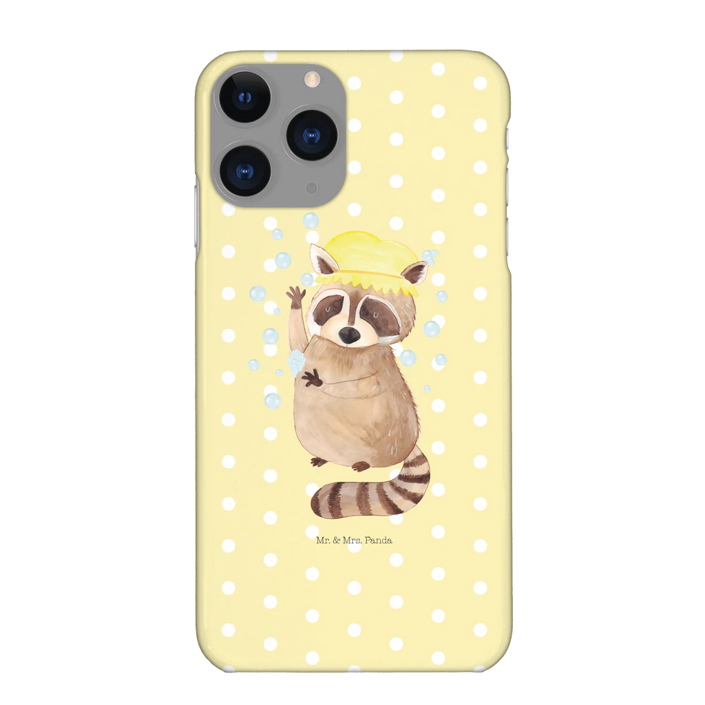Handyhülle Waschbär Handy, Handyhülle, Iphone X, Handy Case, Iphone 10, Handycover, Hülle, Cover, Lustige Sprüche, Tiermotive, Tiere, Gute Laune, Seifenblasen, Fröhlich, Waschbär, Waschen, Tagträumen, Plan