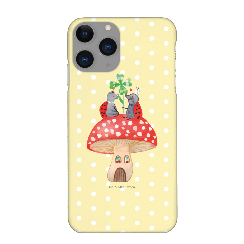 Etui na iPhone 10 biedronka Muchomor Handy Case, Handy, Handycover, Handyhülle, Hülle, Iphone 10, Cover, Iphone X, Lustige Sprüche, Tiermotive, Tiere, Gute Laune, Marienkäfer, Wohnung, Zuhause, Fliegenpilz, Haus, Fleigenpilzhaus