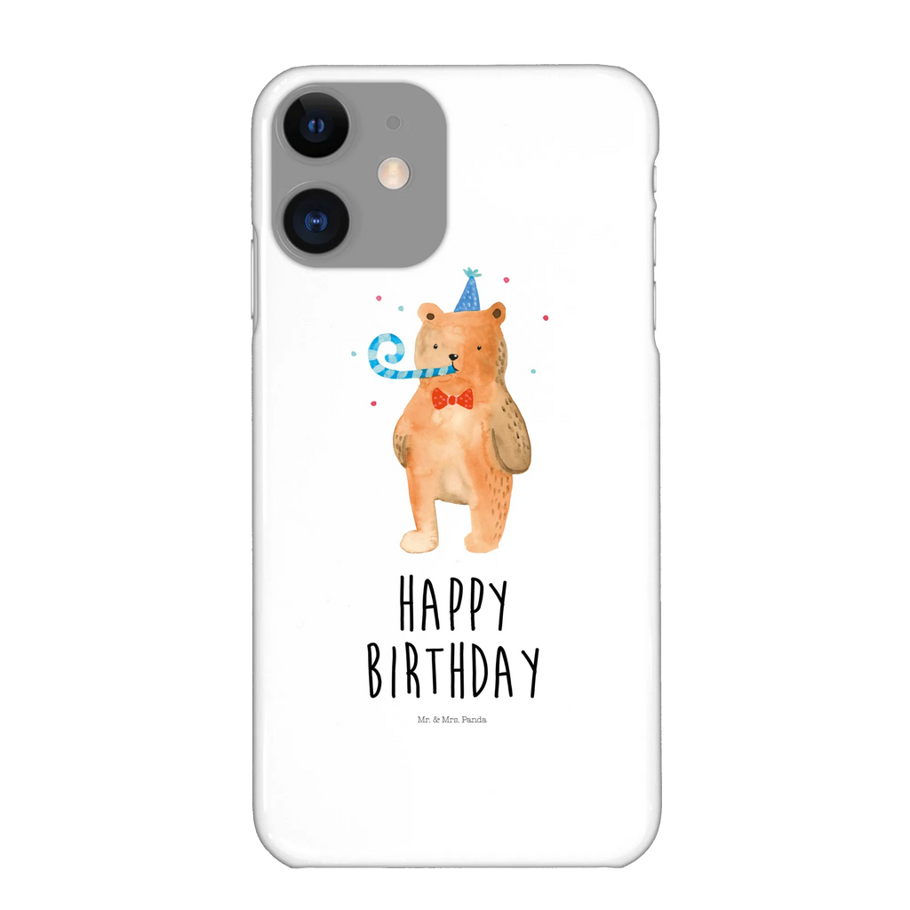 Etui na iPhone 10 Niedźwiedź urodziny Handy, Cover, Handyhülle, Handycover, Iphone X, Handy Case, Iphone 10, Hülle, Bär, Teddy, Teddybär, Glückwunsch, Happy Birthday, Alles Gute, Geburtstag