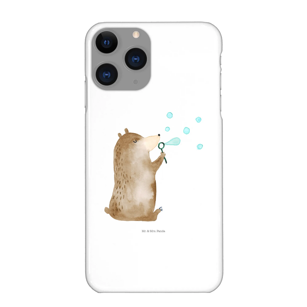Handyhülle Bär Seifenblasen Handycover, Iphone 10, Handy Case, Handy, Iphone X, Hülle, Handyhülle, Cover, Bär, Teddy, Teddybär, Seifenblasen Bär Lustig Sein Glücklich Traurig Happy