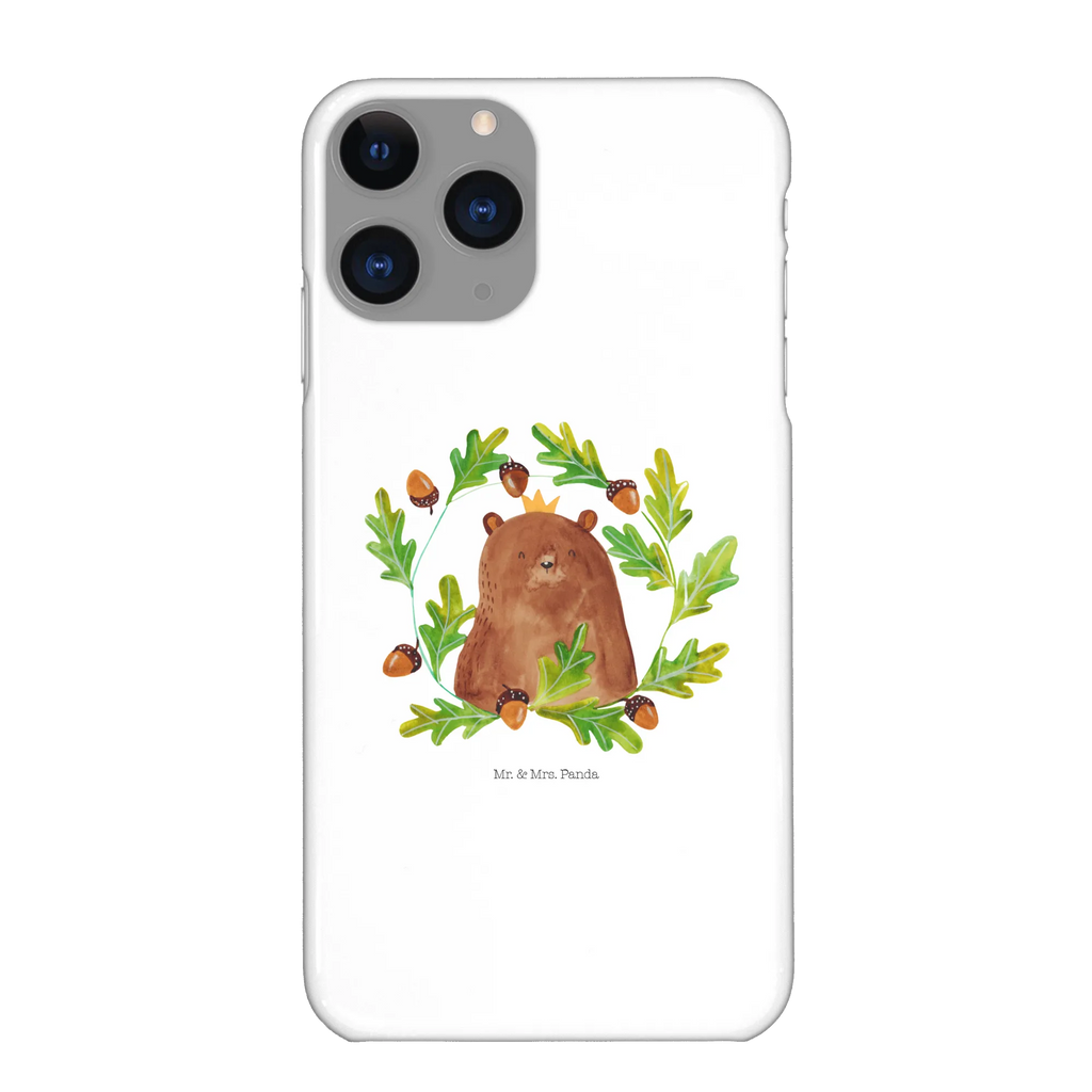 Etui na iPhone 10 Niedźwiedź król Handycover, Iphone 10, Cover, Hülle, Handy, Handyhülle, Handy Case, Iphone X, Bär, Teddy, Teddybär, Vatertag, Vater, Daddy, Weltbester Papa, Bester Papa, Bester Vater, Papa Bär, Dad, Papa, Papi