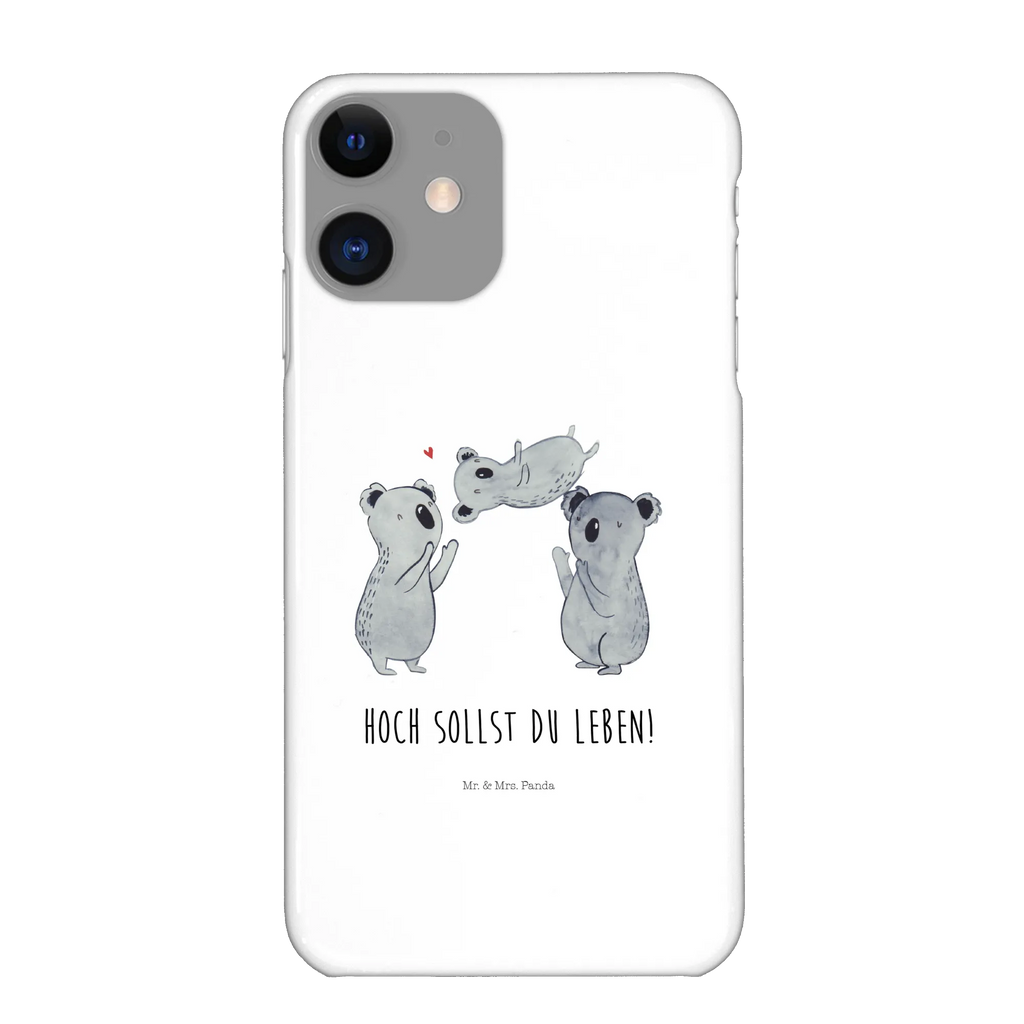 Etui na iPhone 10 Koale Świętować Hülle, Handycover, Handyhülle, Iphone 10, Handy, Cover, Iphone X, Geburtstag, Geburtstagsgeschenk, Geschenk, Eltern, Familie, Koala, Herz, Kind, Liebe