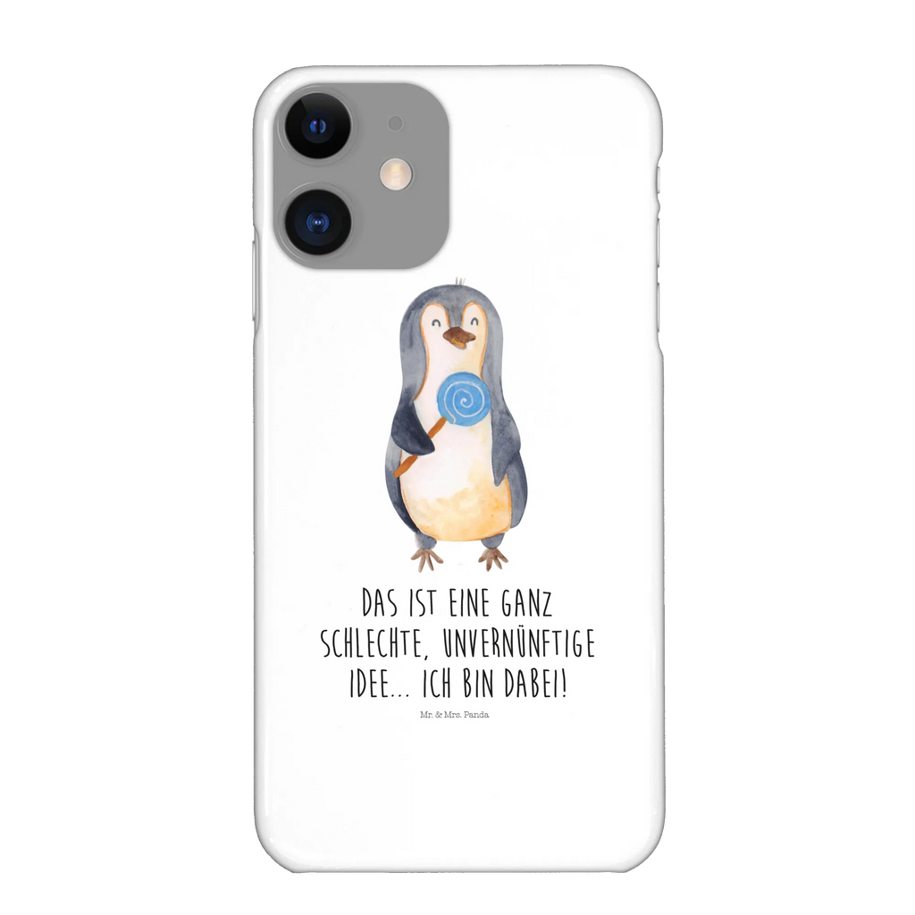 Etui na iPhone 10 pingwin lizak Pinguin
