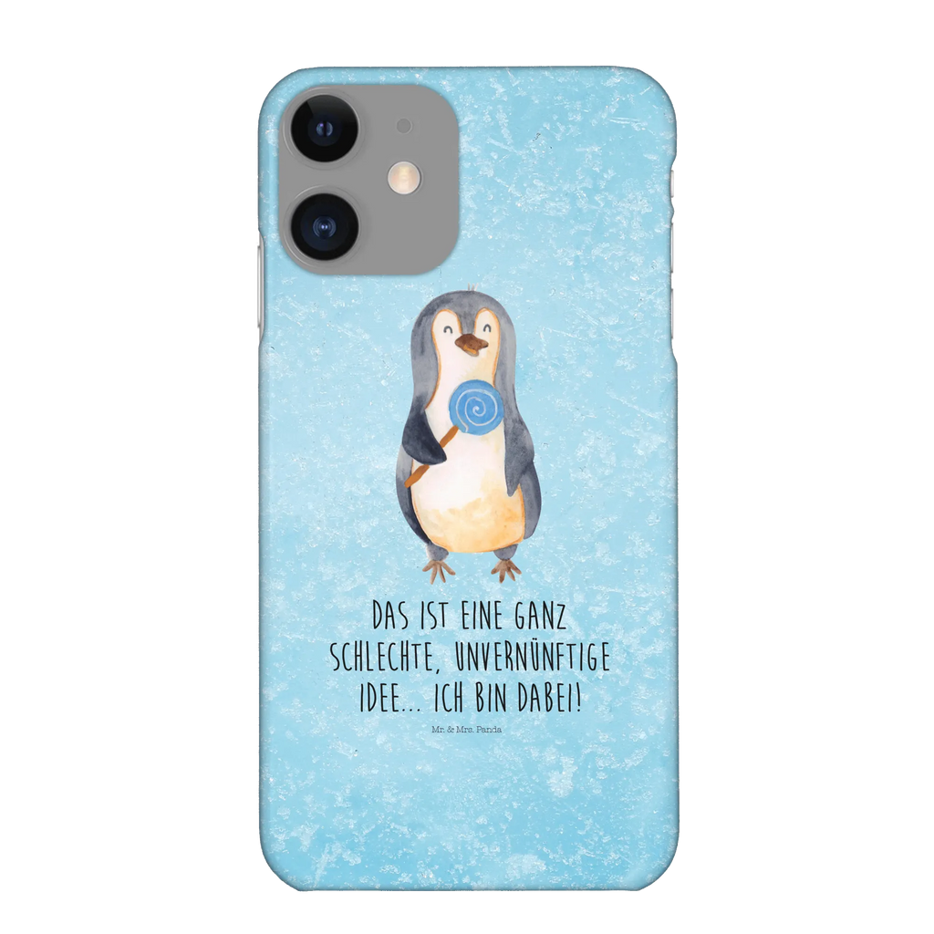 Etui na iPhone 10 pingwin lizak Pinguin