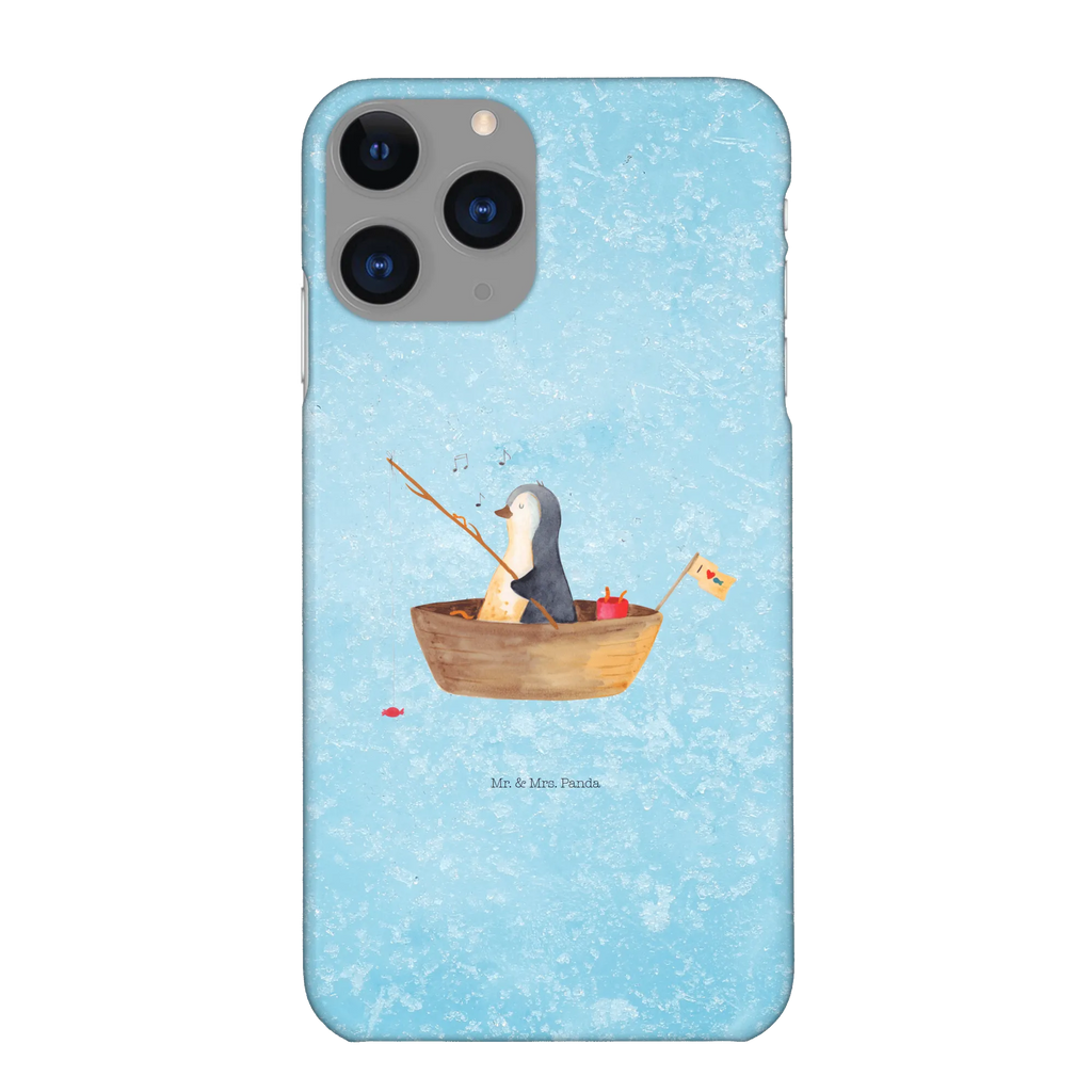 Etui na iPhone 10 pingwin łódka wędkarska Hülle, Cover, Iphone X, Handy Case, Iphone 10, Handycover, Handy, Handyhülle, Pinguin, Angeln, Angelboot, Trennung, Neustart, Pinguine, Motivation, Geschenkidee Liebeskummer, Leben, Genießen, Lebenslust, Neuanfang, Boot, Scheidung