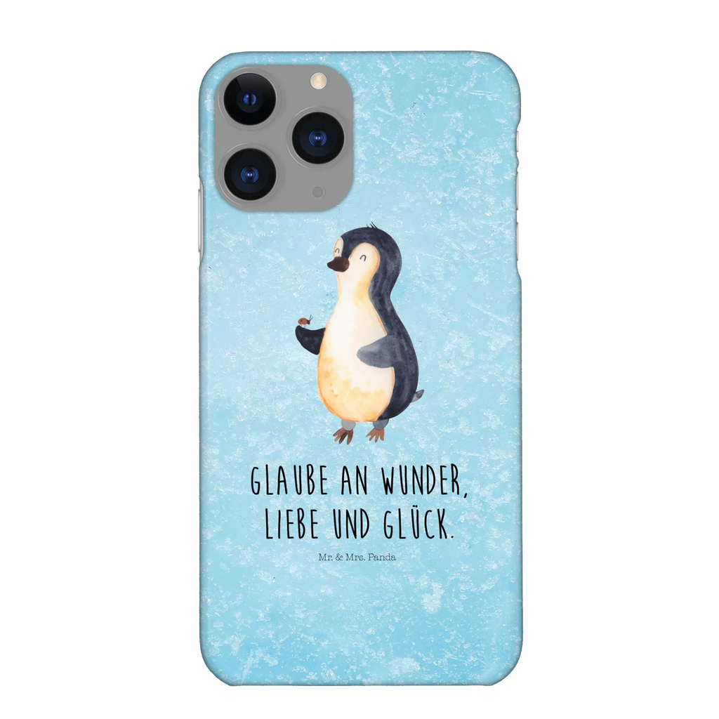 Etui na iPhone 10 Pingwin biedronka Iphone 10, Cover, Handy, Iphone X, Handyhülle, Hülle, Handycover, Pinguin, Pinguine, Freude, Liebe, Wunder, Lebensfreude, Glück, Marienkäfer