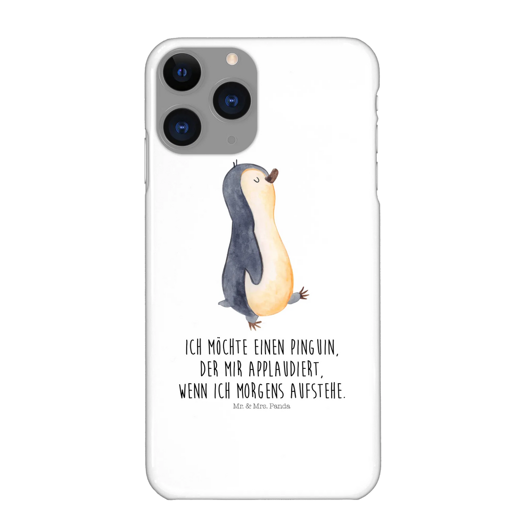 Etui na iPhone 10 Pingwin maszerować Hülle, Iphone 10, Cover, Handy Case, Handyhülle, Handycover, Handy, Iphone X, Pinguin, Pinguine, Frühaufsteher, Familie, Langschläfer, Schwester, Bruder