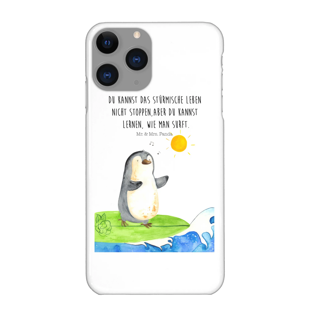 Etui na iPhone 10 Pingwin surfista Hülle, Handy Case, Handyhülle, Handycover, Cover, Handy, Iphone 10, Iphone X, Pinguin, Pinguine, Wellen, Surfer, Surfen, Urlaub, Wellen Reiten, Hawaii, Portugal