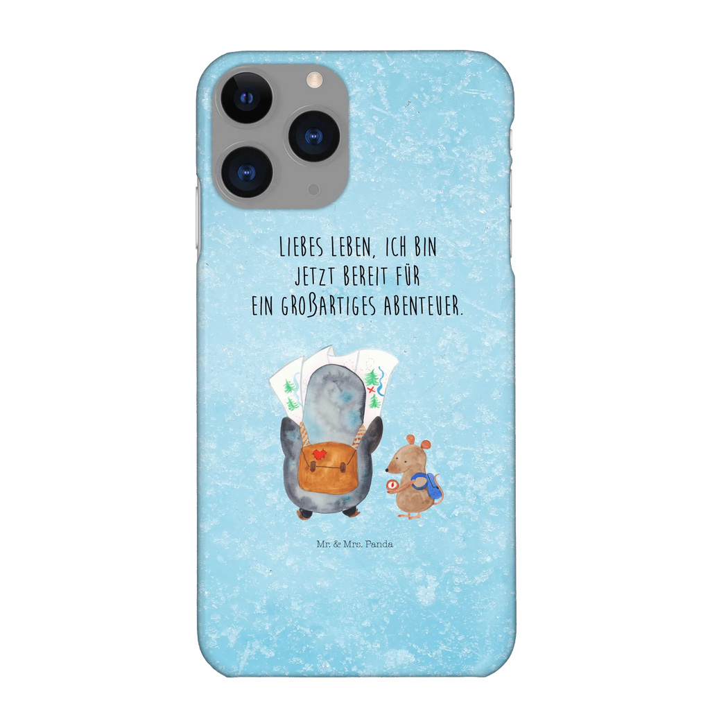 Etui na iPhone 10 Pingwin i Mysz Wędrowcy Pinguin