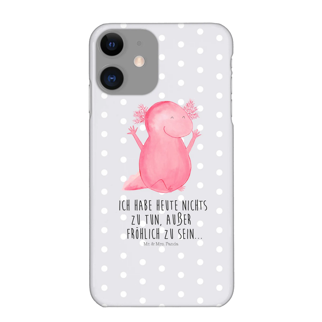Phone case axolotl Hooray case, mobile phone, Iphone 10, cover, mobile cover, mobile phone case, Iphone X, Axolotl, Axelotl, marine animals, Mexican walking fish, salamander, motivation, fun, joy, amphibian, cheerful, axolotl, tail, axolot, satisfaction