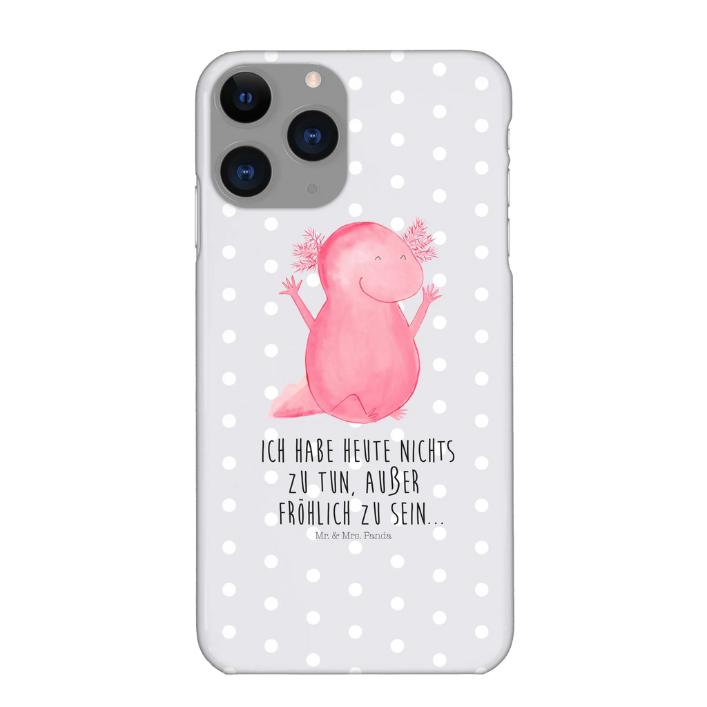 Phone case axolotl Hooray case, mobile phone, Iphone 10, cover, mobile cover, mobile phone case, Iphone X, Axolotl, Axelotl, marine animals, Mexican walking fish, salamander, motivation, fun, joy, amphibian, cheerful, axolotl, tail, axolot, satisfaction