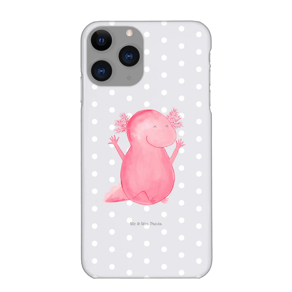 Phone case axolotl Hooray case, mobile phone, Iphone 10, cover, mobile cover, mobile phone case, Iphone X, Axolotl, Axelotl, marine animals, Mexican walking fish, salamander, motivation, fun, joy, amphibian, cheerful, axolotl, tail, axolot, satisfaction