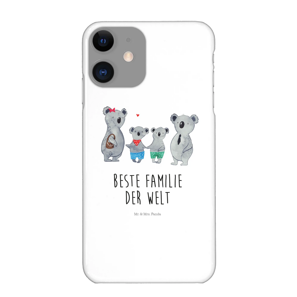 Etui na iPhone 10 Rodzina koali dwa Handycover, Iphone 10, Iphone X, Cover, Handy, Handy Case, Handyhülle, Hülle, Bruder, Opa, Familie, Muttertag, Oma, Vatertag, Mama, Schwester, Papa, Koalabär, Koalafamilie, Beste Familie, Familienleben, Lieblingsfamilie, Koala, Familienzeit