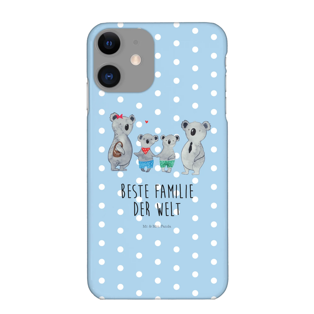 Etui na iPhone 10 Rodzina koali dwa Handycover, Iphone 10, Iphone X, Cover, Handy, Handy Case, Handyhülle, Hülle, Bruder, Opa, Familie, Muttertag, Oma, Vatertag, Mama, Schwester, Papa, Koalabär, Koalafamilie, Beste Familie, Familienleben, Lieblingsfamilie, Koala, Familienzeit