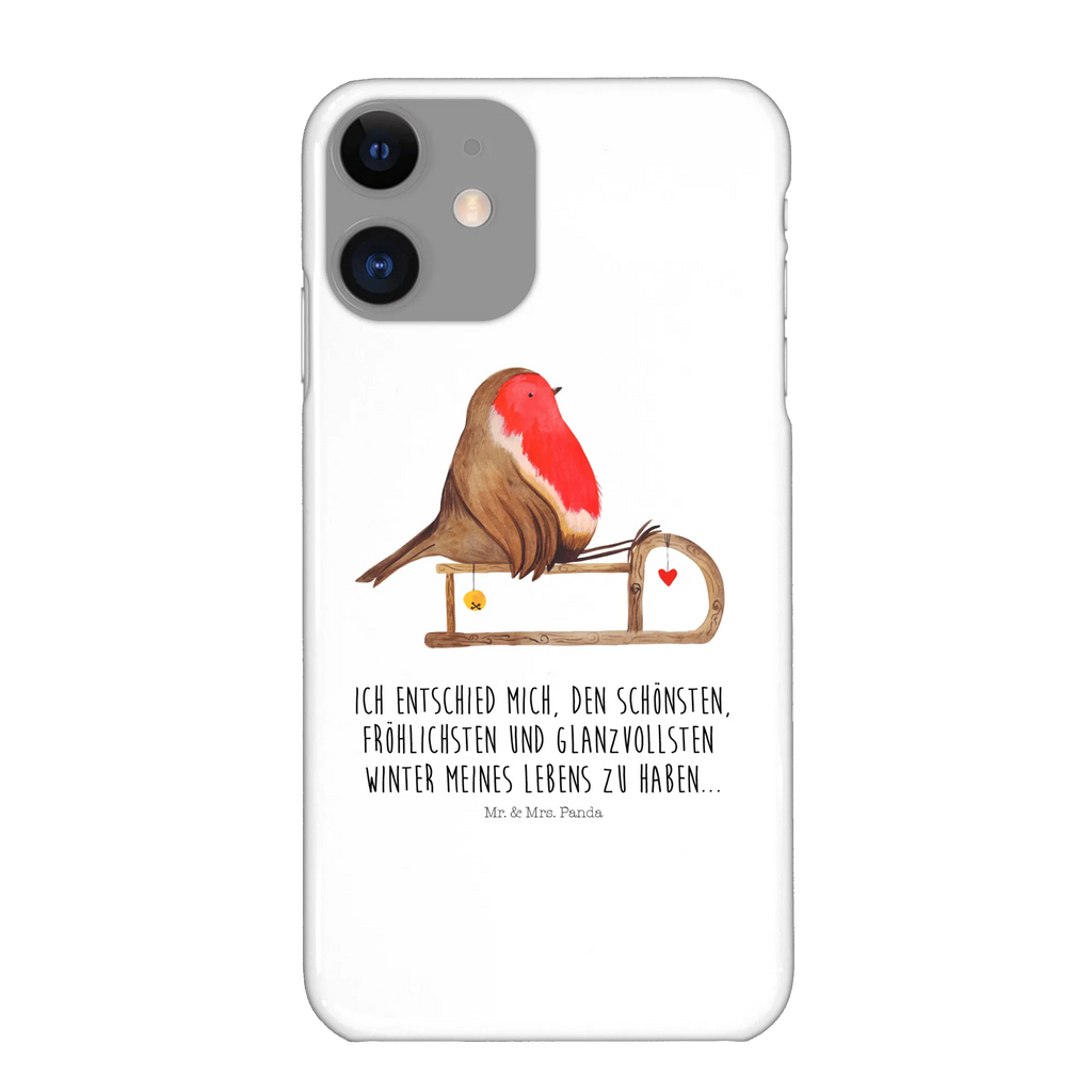 Phone case robin Sleds cover, mobile cover, Iphone 10, Iphone X, case, mobile phone, mobile phone case, Winter, Christmas, Christmas time, snow, bird, sleigh